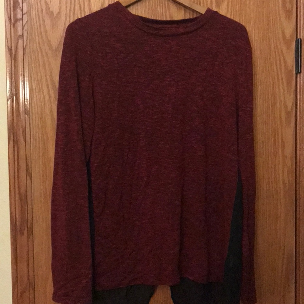 Red sweater